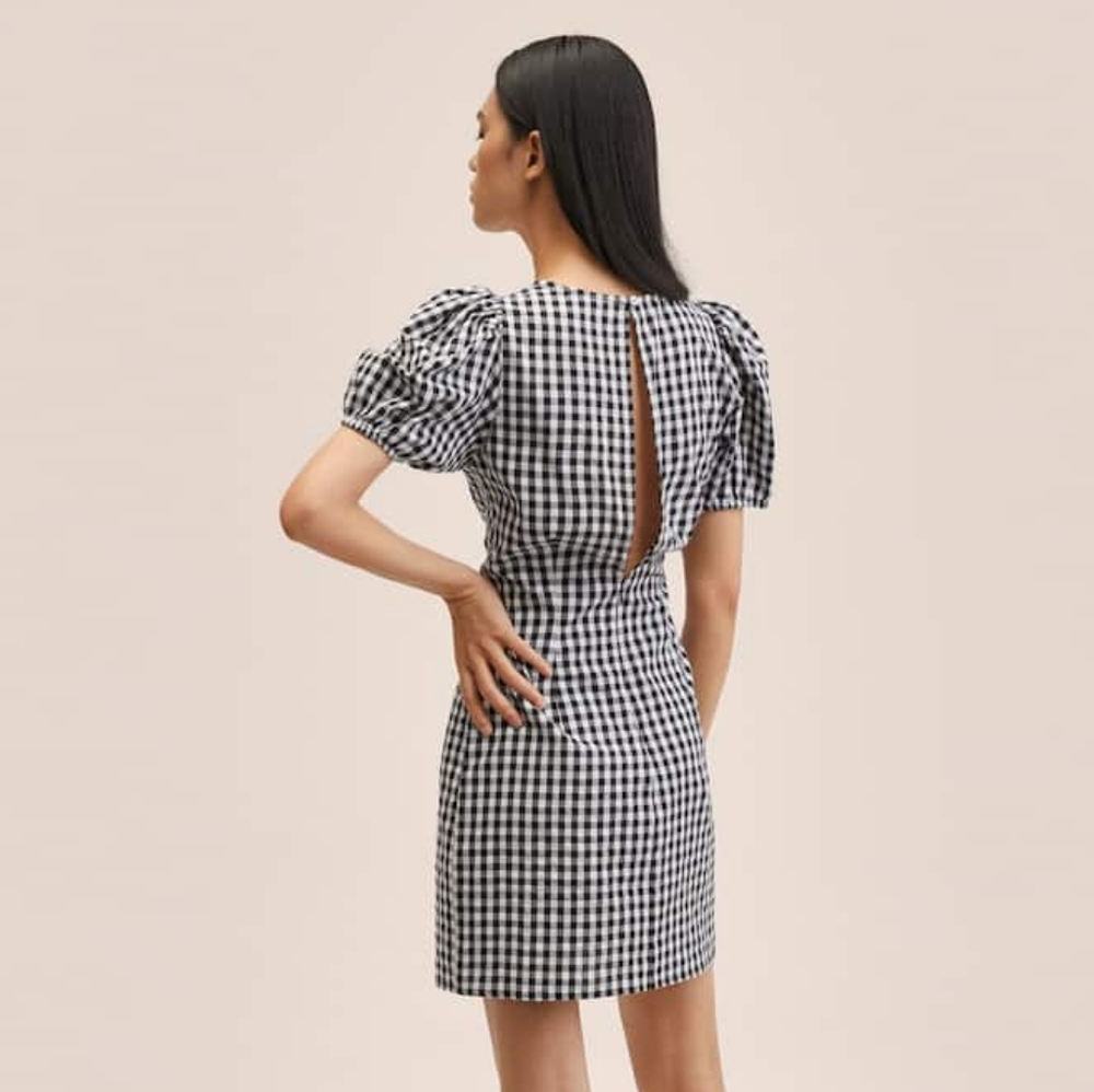 🔥Last 1🔥MANGO GINGHEM dress - Picture 3 of 5
